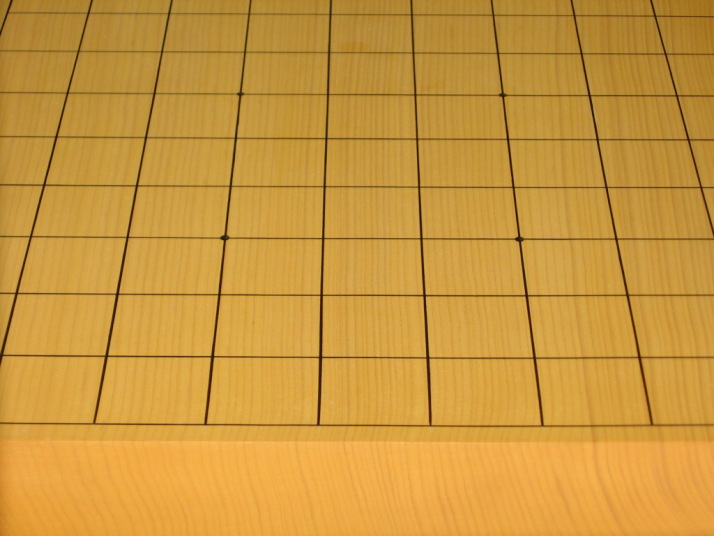 ヤフーオークション 出品代行 トウシン 日本産本榧天地柾目六寸将棋盤 