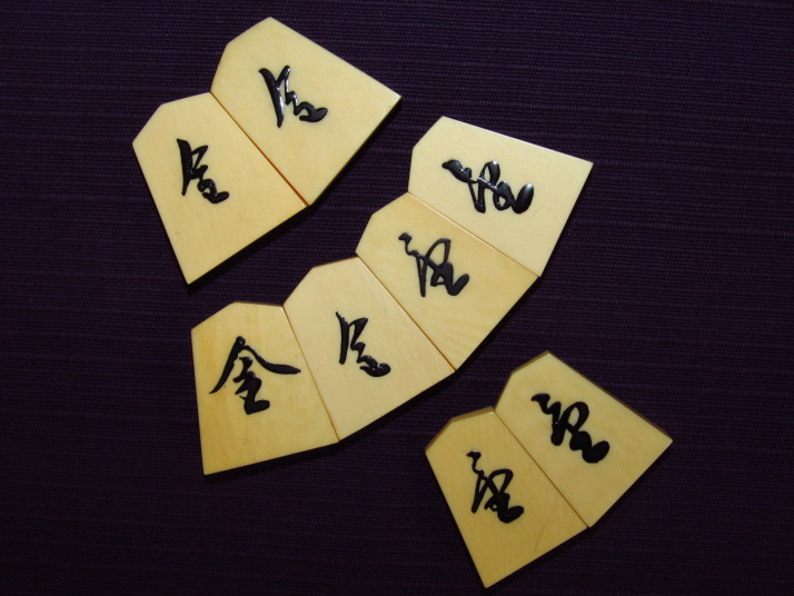 【流】本象牙彫刻 将棋駒 重量216g ZWA136 流本象牙彫刻 将棋駒 重量216g ZWA136