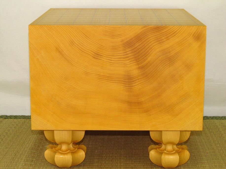 ▲日本産本榧板目六寸将棋盤▲盤覆 △日本産本榧板目五寸将棋盤△欅駒台盤