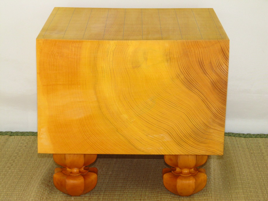 吉田寅義作日本産本榧天地柾目七寸将棋盤 ヤフーオークション ヤフオク 出品代行 トウシン 囲碁 将棋