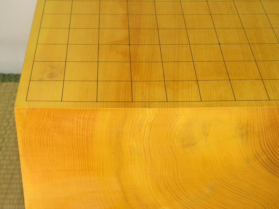 吉田寅義作日本産本榧天地柾目七寸将棋盤 ヤフーオークション ヤフオク 出品代行 トウシン 囲碁 将棋