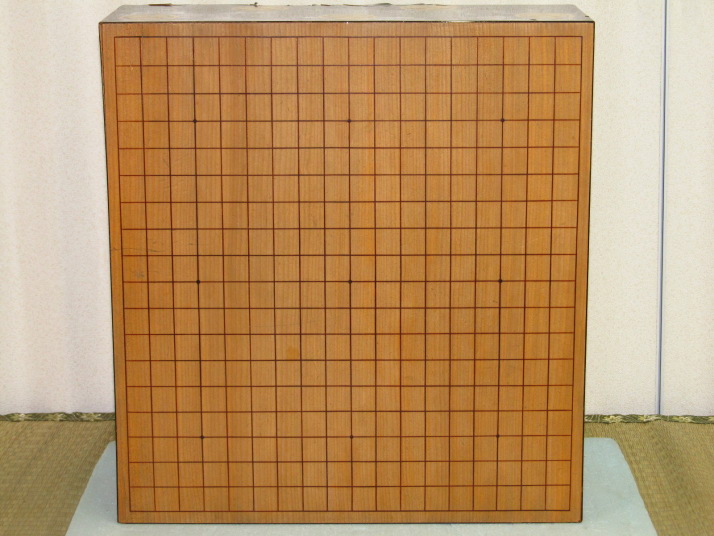 大名道具/葵紋金蒔絵碁盤・碁笥・日本産蛤碁石(MS360) トウシン盤駒店 
